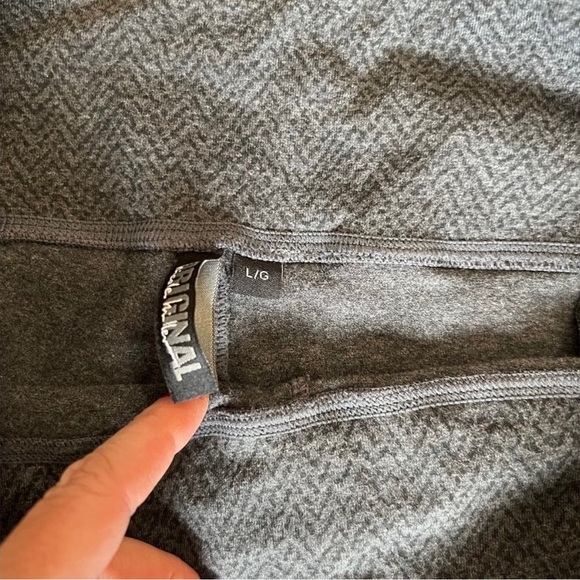 Size large Original Nicole Miller grey work out pants - Picture 3 of 3